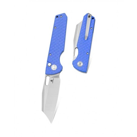 Nóż składany Bestechman Guardian Blue G10 w/ Carbon Fiber Pattern, Satin D2 (BMK11D) Nóż składany Bestechman Guardian Blue G10 w/ Carbon Fiber Pattern, Satin D2 (BMK11D)