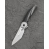 Nóż składany Bestech Excentric Black Titanium, Bead Blasted M390 by Kombou and TNT Knives (BT2412A)