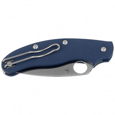 Nóż składany Spyderco UK Penknife Cobalt Blue G10, Satin CPM SPY27 by Sal Glesser (C94GPCBL)