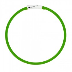 Obroża led dla psa Flamingo Nera zielona 16 mm