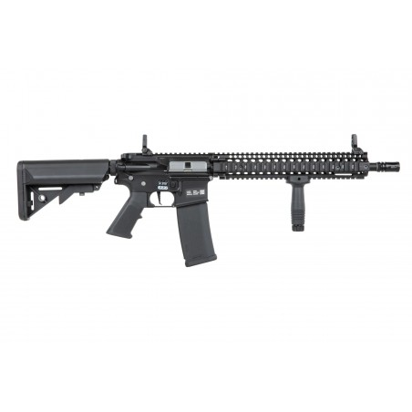 Karabinek ASG Specna Arms Daniel Defense® MK18 SA-P26 Prime™ HAL™ ETU z silnikiem bezszczotkowym Czarny Karabinek ASG Specna Arms Daniel Defense® MK18 SA-P26 Prime™ HAL™ ETU z silnikiem bezszczotkowym Czarny