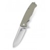 Nóż składany Bestech Grampus Beige G10, Stonewashed/Satin D2 (BG02C)