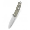Nóż składany Bestech Grampus Beige G10, Stonewashed/Satin D2 (BG02C)