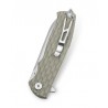 Nóż składany Bestech Grampus Beige G10, Stonewashed/Satin D2 (BG02C)