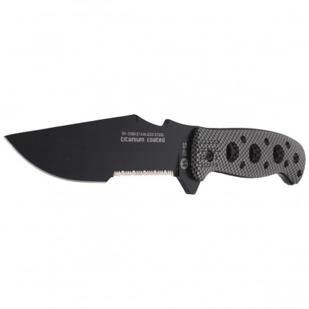 Nóż K25 Tactical Grey Aluminium, Black Titanium Coated (31824) Nóż K25 Tactical Grey Aluminium, Black Titanium Coated (31824)