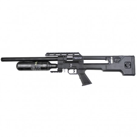 Wiatrówka PCP Reximex Throne Gen 2 Carbon z regulatorem i tłumikiem 5.5 mm Wiatrówka PCP Reximex Throne Gen 2 Carbon z regulatorem i tłumikiem 5.5 mm
