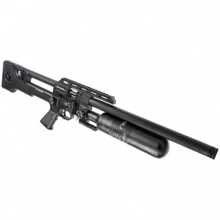 Wiatrówka PCP Reximex Throne Gen 2 Carbon z regulatorem i tłumikiem 5.5 mm Wiatrówka PCP Reximex Throne Gen 2 Carbon z regulatorem i tłumikiem 5.5 mm