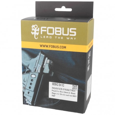 Ładownica Fobus na magazynki 9mm Double Stack Magazines (bez Glock) takie jak Ruger SR9, American Pistol 9mm, CZ P07, S&W M&P, W