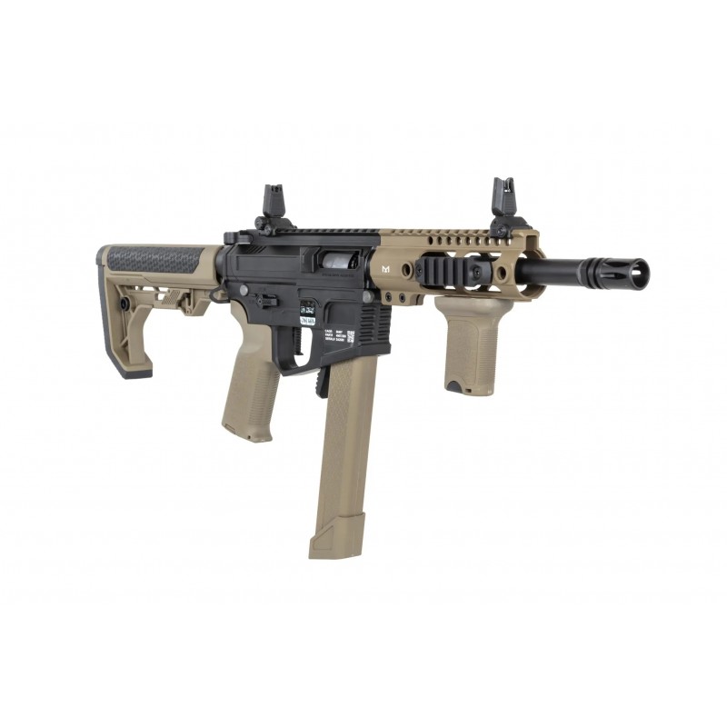 Pistolet maszynowy ASG Specna Arms SA-PX01 PRIME™ Aster II ETU z silnikiem bezszczotkowym Half-Tan