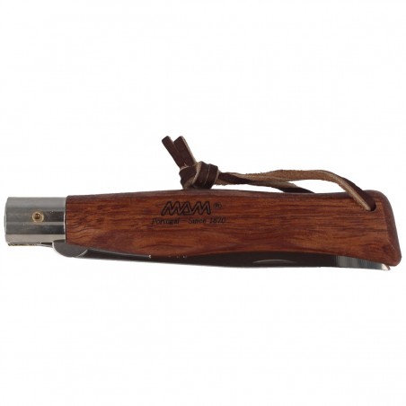 Nóż składany myśliwski MAM Douro Hunter's Plus z blokadą, Bubinga Wood 105mm (2066)