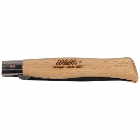 Nóż składany MAM Black Titanium, Beech Wood 105mm (2064)