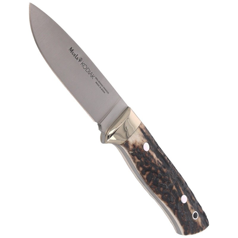 Muela Full Tang Knife Deer Stag 100mm (KODIAK-10A)