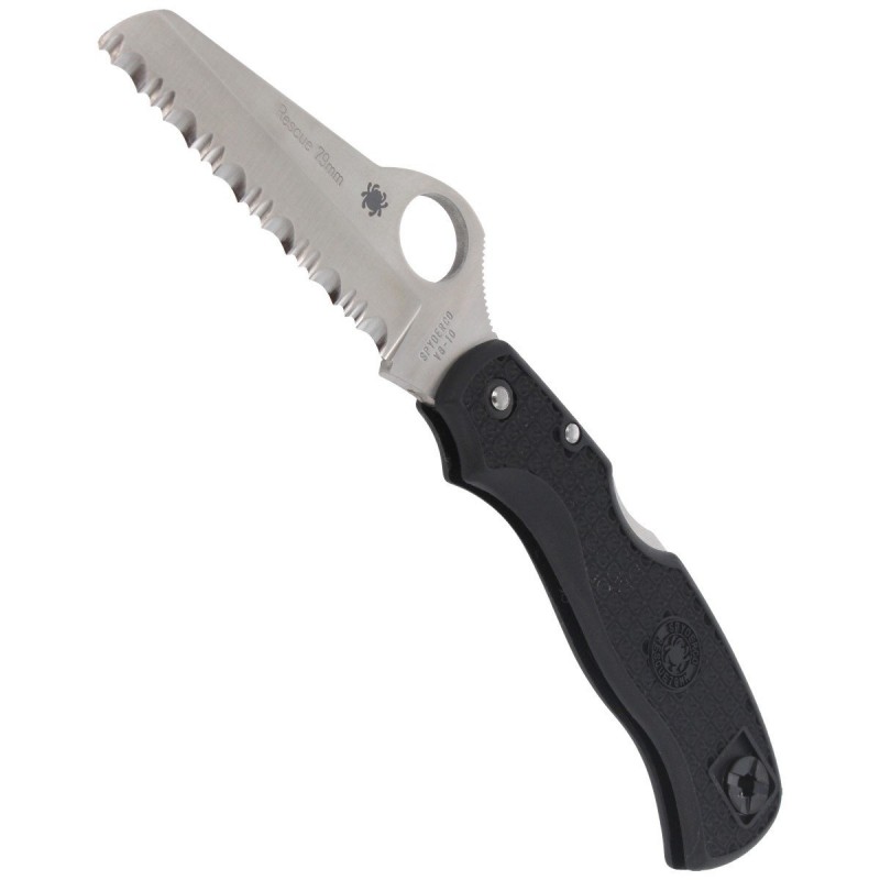 Nóż Spyderco Rescue 79mm FRN Black (C45SBK)