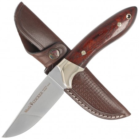 Nóż Muela Cocker-11CO Cocobolo Wood, Mirror 14C28N Nóż Muela Cocker-11CO Cocobolo Wood, Mirror 14C28N