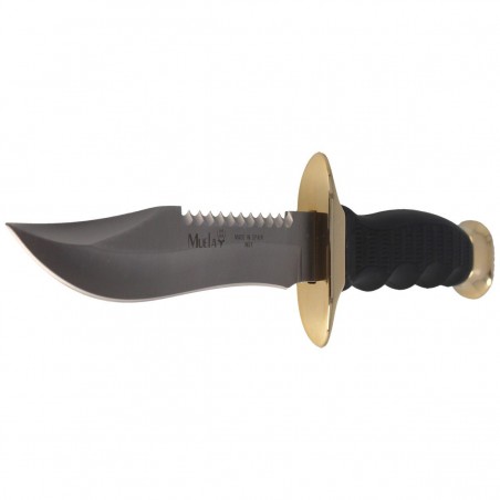 Nóż Muela 85-140 Black Rubber, Satin 420H Nóż Muela 85-140 Black Rubber, Satin 420H