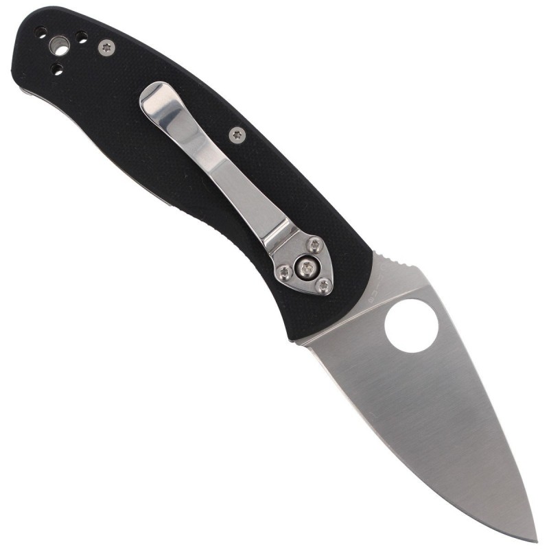 Nóż składany Spyderco Persistence G-10 Black Plain (C136GP)