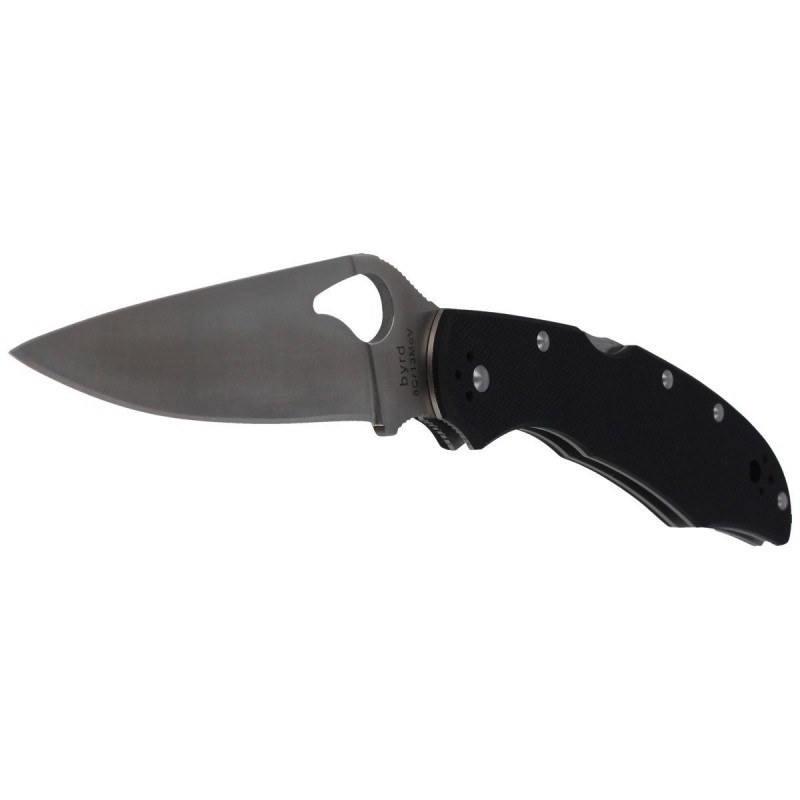 Nóż Spyderco Byrd Cara Cara 2 G-10 Black, Plain (BY03GP2)