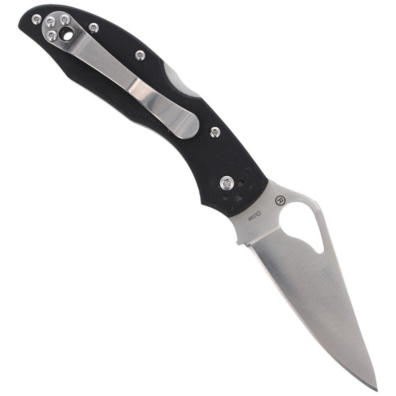 Nóż Spyderco Byrd Meadowlark 2 G-10 Black, Plain (BY04GP2)