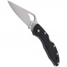 Nóż Spyderco Byrd Meadowlark 2 G-10 Black, Plain (BY04GP2)