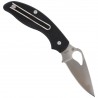 Nóż Spyderco Byrd Tern G-10 Black, Plain (BY23GP)