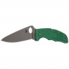 Nóż Spyderco Endura 4 FRN Green Flat Ground Plain (C10FPGR)