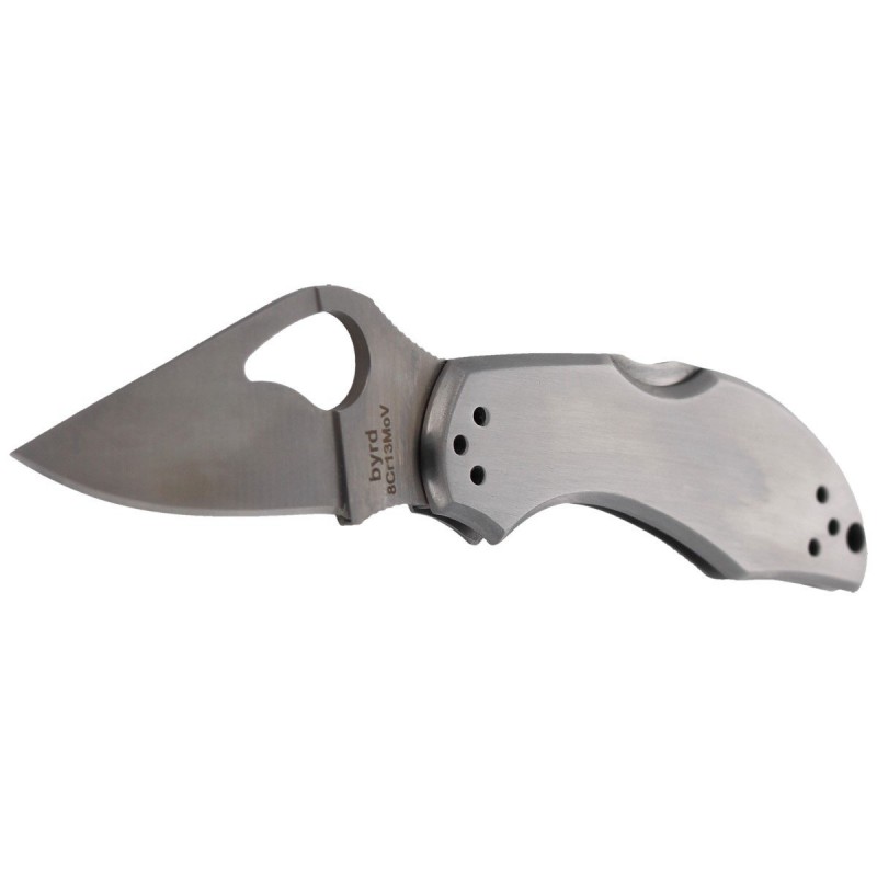 Nóż Spyderco Byrd Robin 2 Stainless, Plain (BY10P2)