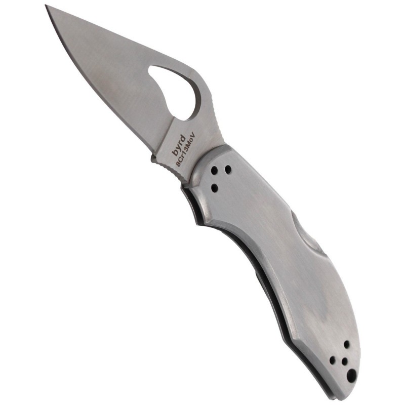 Nóż Spyderco Byrd Robin 2 Stainless, Plain (BY10P2)