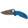 Nóż Spyderco Endura 4 FRN Blue Flat Ground Plain (C10FPBL)
