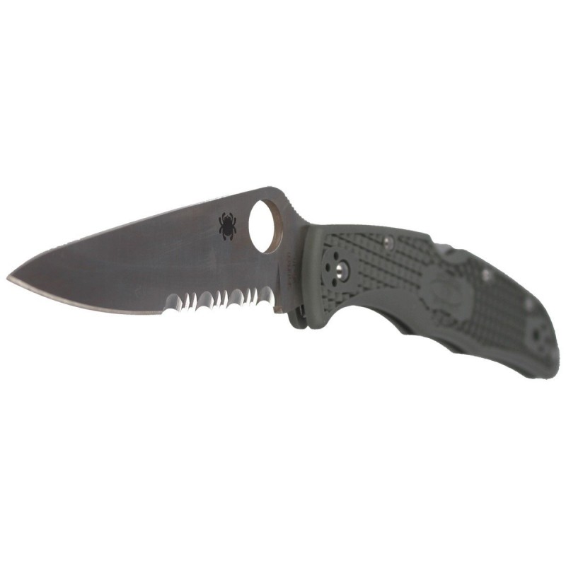 Nóż Spyderco Endura 4 Lightweight Foliage Green Combination (C10PSFG)