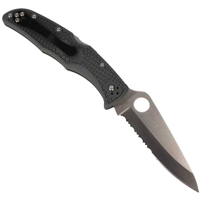 Nóż Spyderco Endura 4 Lightweight Foliage Green Combination (C10PSFG)