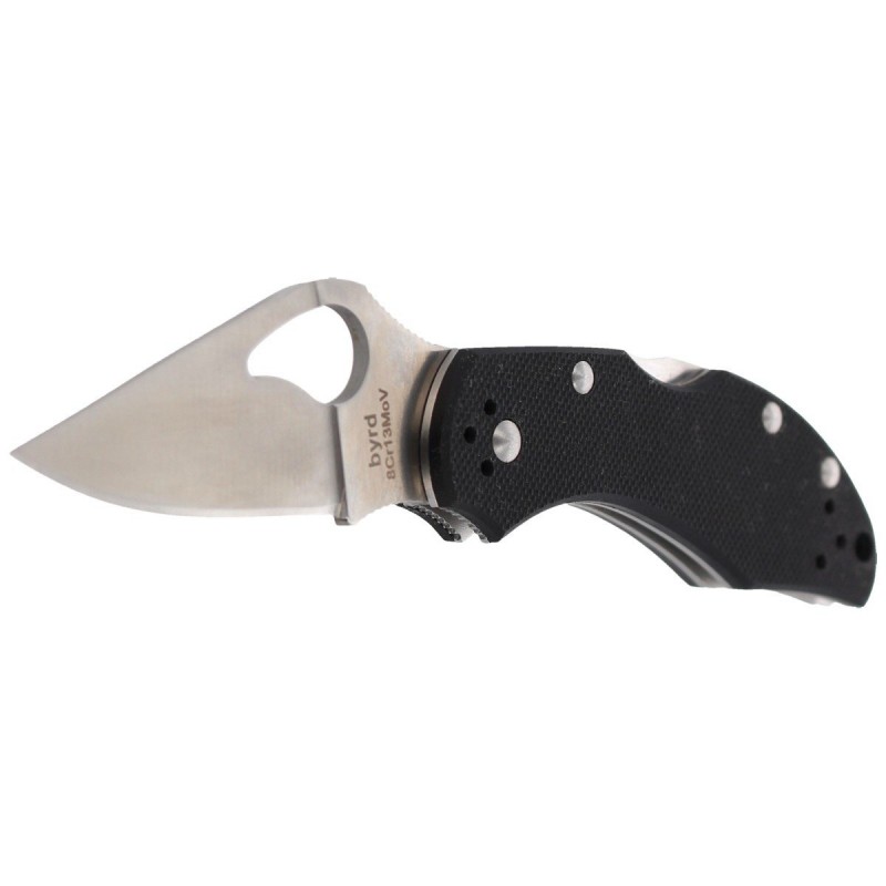 Nóż Spyderco Byrd Robin 2 G-10 Black, Plain (BY10GP2)