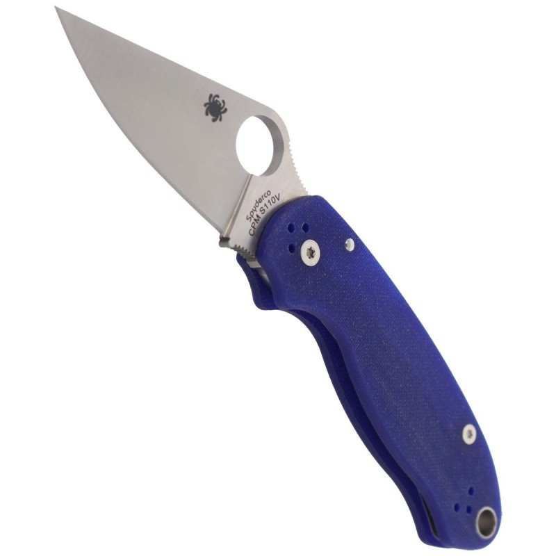 Nóż składany Spyderco Para 3 G-10 Dark Blue CPM S110V (C223GPDBL)