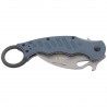 Nóż składany Fox Karambit w/ Emerson Wave Grey Aluminium, Bead Blasted N690Co (478)