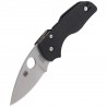 Nóż składany Spyderco Lil' Native G-10 Black Compression Lock Plain (C230GP)