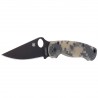 Nóż składany Spyderco Para Military 2 G-10 Camo, Black Blade (C81GPCMOBK2)