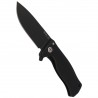 Nóż składany LionSteel SR11A Black Aluminum, Black Sleipner by Molletta (SR11A BB)