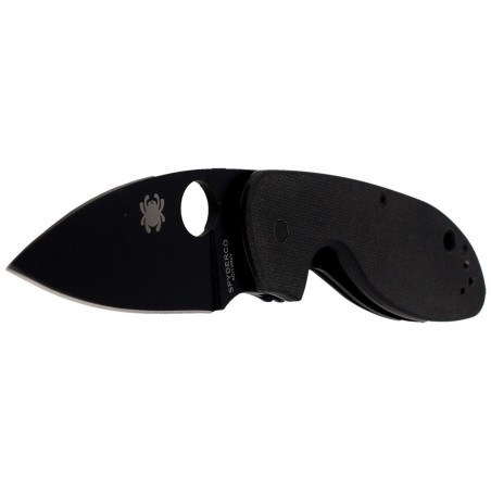 Nóż Spyderco Efficient G-10 Black / Black Blade Plain (C216GPBBK) Nóż Spyderco Efficient G-10 Black / Black Blade Plain (C216GPBBK)