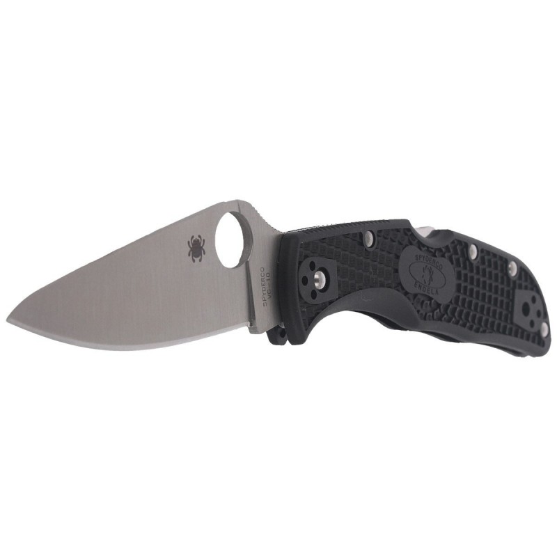 Nóż Spyderco Endela Lightweight FRN Black Plain (C243PBK)