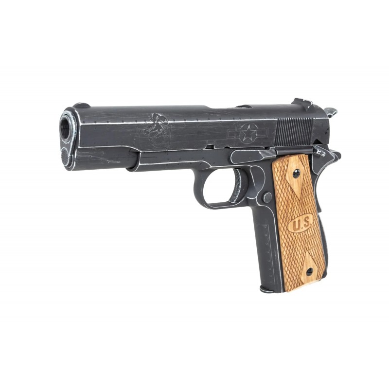 Pistolet ASG Cybergun Auto Ordnance 1911 Victory Girl Green Gas