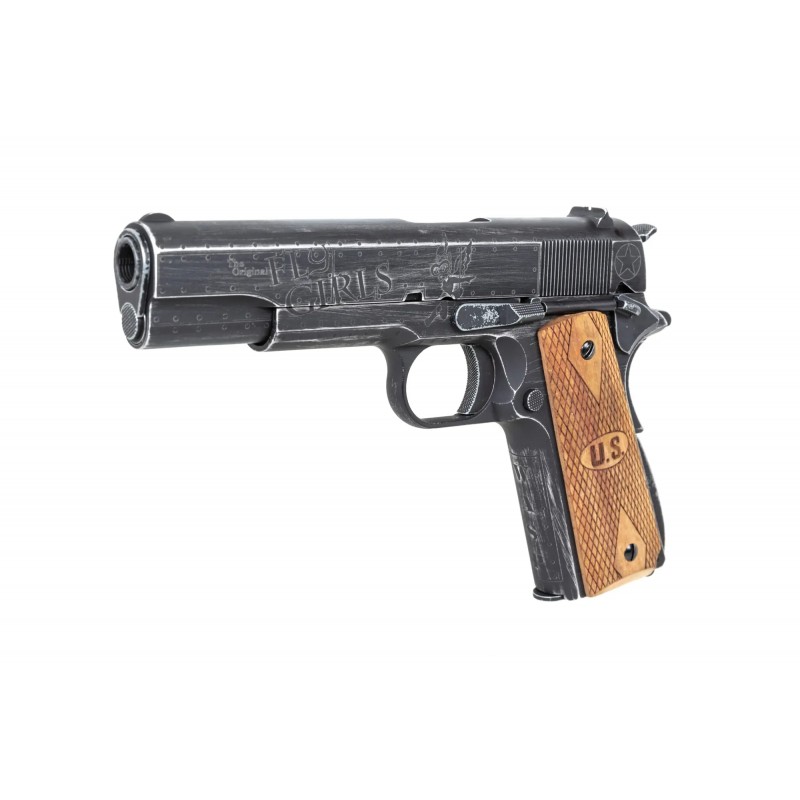 Pistolet ASG Cybergun Auto Ordnance 1911 Fly Girl Green Gas