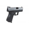 Pistolet ASG Cybergun x Springfield XDM 3.8" Compact Czarno-srebrny