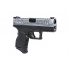 Pistolet ASG Cybergun x Springfield XDM 3.8" Compact Czarno-srebrny