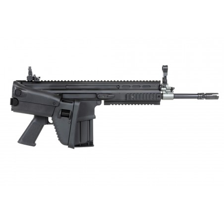 Karabinek szturmowy ASG Cybergun x FN HERSTAL SCAR-H z walizką transportową Czarny Karabinek szturmowy ASG Cybergun x FN HERSTAL SCAR-H z walizką transportową Czarny