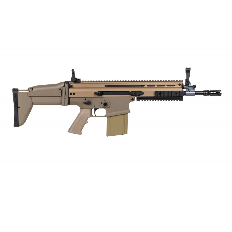 Karabinek szturmowy ASG Cybergun x FN HERSTAL SCAR-H CQC Tan
