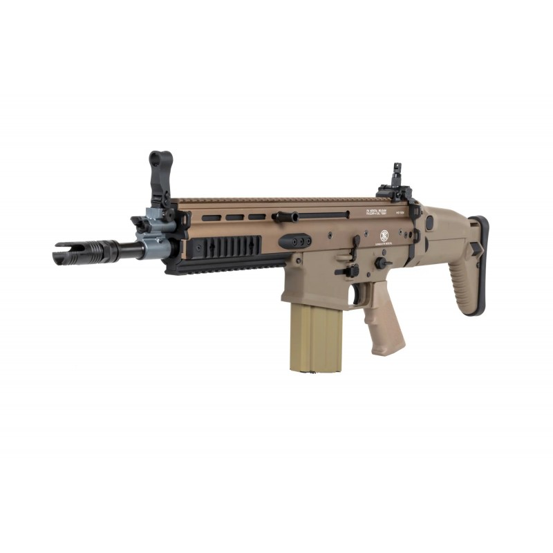Karabinek szturmowy ASG Cybergun x FN HERSTAL SCAR-H CQC Tan