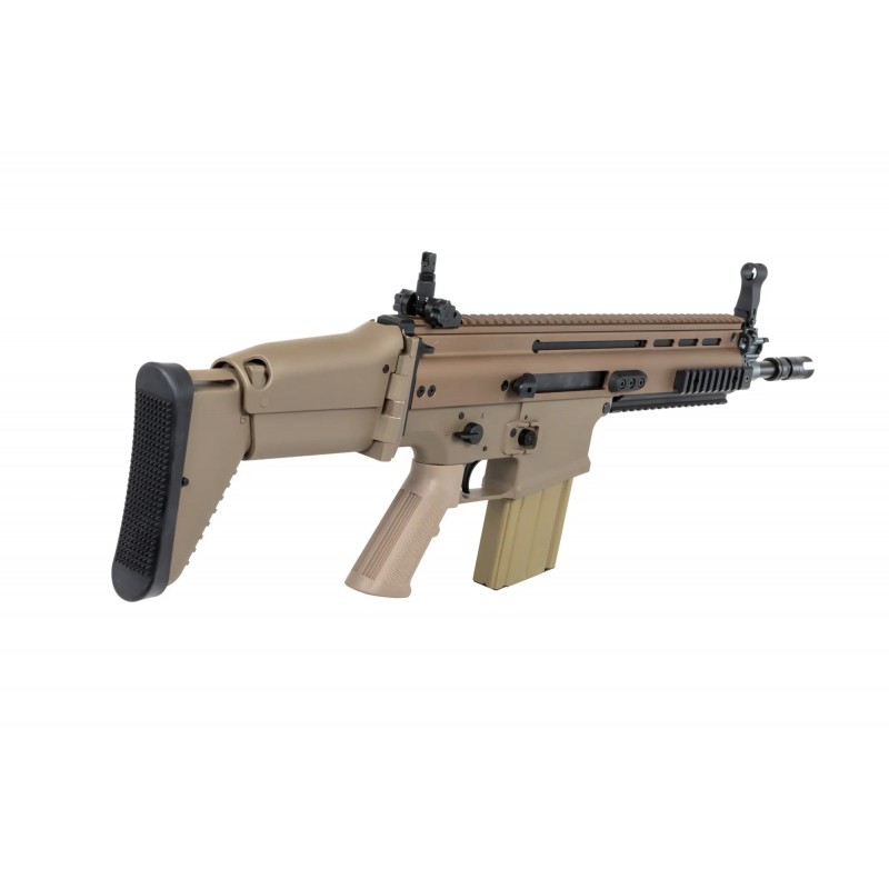 Karabinek szturmowy ASG Cybergun x FN HERSTAL SCAR-H CQC Tan