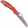 Nóż Spyderco Byrd Cara Cara Rescue 2 FRN Orange, Spyder (BY17SOR2)