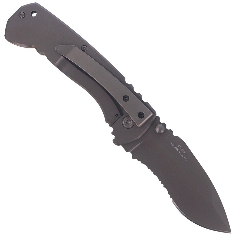 Nóż składany BlackFox Tactical Drop Point Folding Knife 85mm (BF-116)