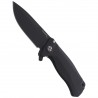 Nóż składany LionSteel SR22A Black Aluminum, Black Sleipner by Molletta (SR22A BB)