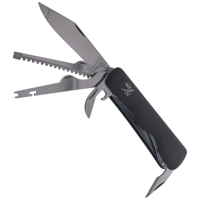 Nóż składany wędkarski Mikov Fish 5 ostrzy 75mm (338-NH-5 B)